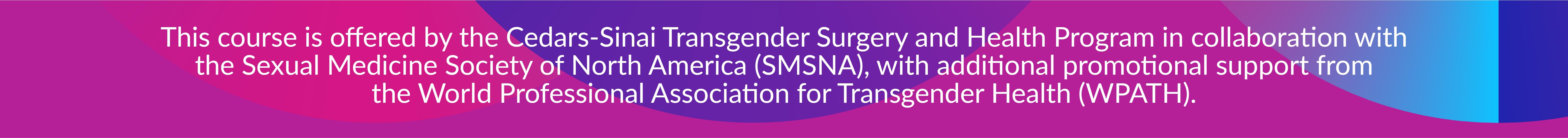 SMSNA - Transgender Surgery Course