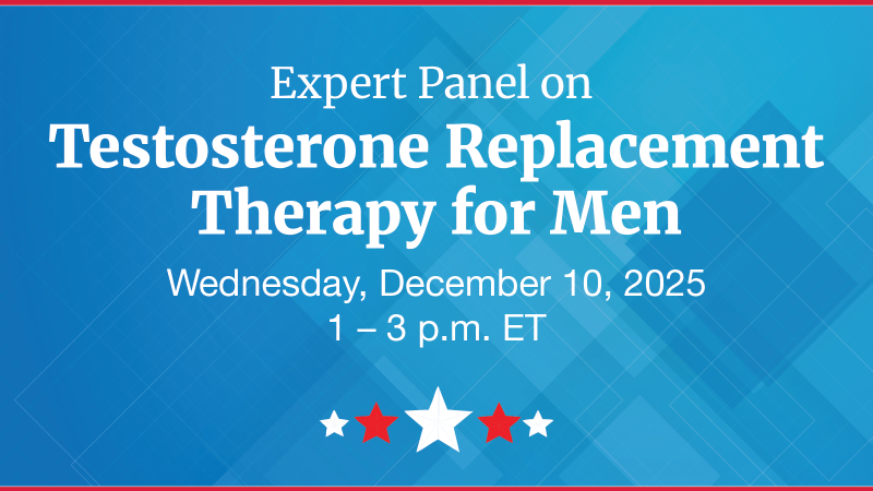 FDA Expert Panel on Testosterone Replacement Therapy for Men